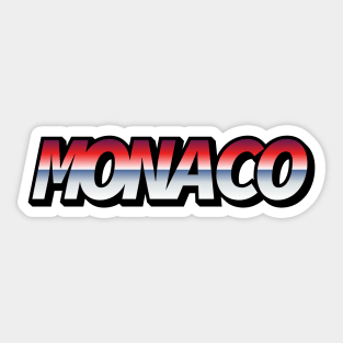 Monaco Sticker